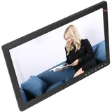 Smart Photo Player, Touch-Taste 1080P Schwarz Smart Picture Display für Wohnzimmer 15,4 Zoll (EU-Stecker)
