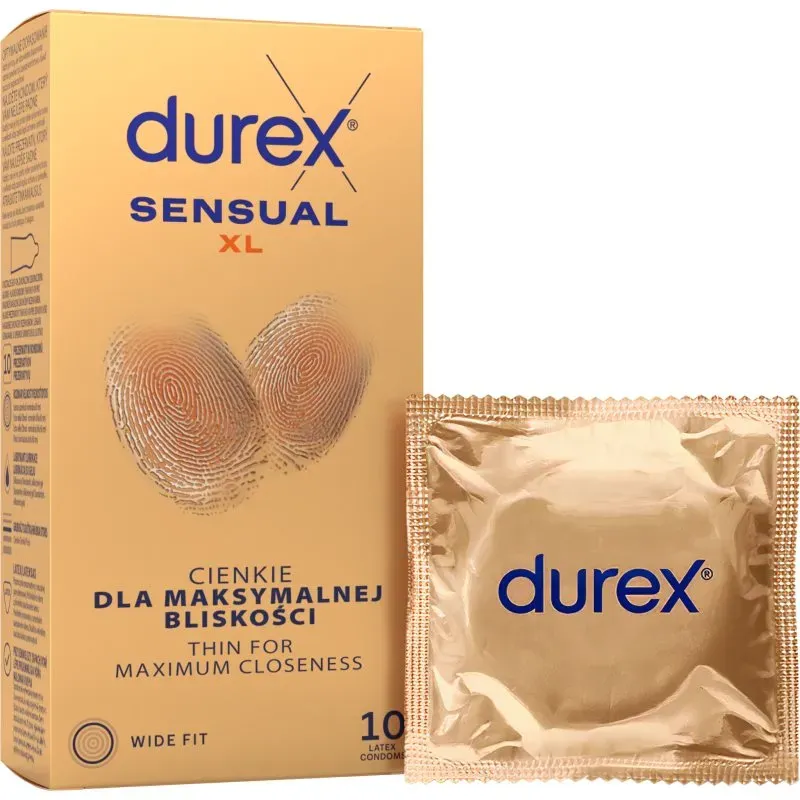 Durex Sensual XL Kondome 10 St.