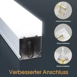 gonengo Hexagon 14pack dimmbar weiß