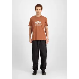 Alpha Industries Basic T-Shirt braun S