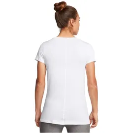 Under Armour HeatGear Armour kurzarm Trainingsshirt Damen 102 white/black S