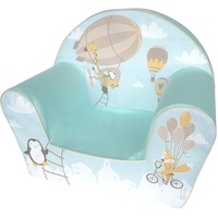 knorr toys KNORRTOYS.COM 68355 - Kindersessel Balloon, Hellblau