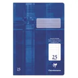 Clairefontaine 331025C Notizbuch A4, 16 Blätter Blau,