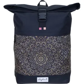 Elephant Gin Rucksack Damen Freizeitrucksack 13038 Schwarz