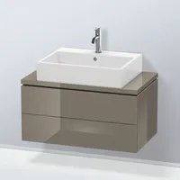 Duravit L-Cube Waschtischunterschrank, 2 Auszüge, LC580708989,
