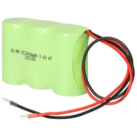 Akkuman Notleuchten Akku NiMH 3,6 V 3,0 Ah Reihe 20cm Kabel
