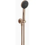 Dornbracht Schlauchbrausegarnitur mit integriertem Brausehalter, - Bronze gebürstet