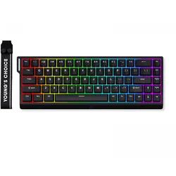 MCHOSE Ace 68 E-Sport ANSI Hall Effect Tastatur - Schwarz