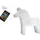 8 seasons design GmbH Motivleuchte Shining Dala Horse Kunststoff 43 cm wetterfest RGB