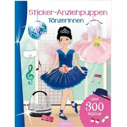 Sticker-Anziehpuppen Tänzerinnen