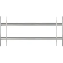 GAH Alberts Fensterschutzgitter Secorino Basic 70 cm x 30 cm Silber