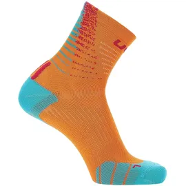 Uyn Run Fit Laufsocken Orange/Turquoise 35-38