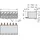 WAGO GmbH &amp; Co. KG 1-Leiter-THR-Federleiste 2092-1182/200-000