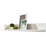 furn.design Wandboard 146 x 20 x 20 cm Weiß