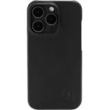 JT Berlin iPhone 15 Backcover Leder schwarz