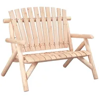 VidaXL Gartenbank 2-Sitzer 119x85x98 cm Massivholz Fichte