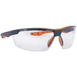 Infield Safety Schutzbrille Flexor Plus EN 166 Fassung:dunkelgrau-orange Scheibe:klar PC INFIEL