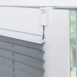 LIEDECO Klemmfix-Plissee Easy 70 x 130 cm Polyester Grau