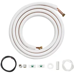 VEVOR Mini Split Line Set 4876,8mm Kupferrohr AC Anschlusskabel 6,4x9,5mm