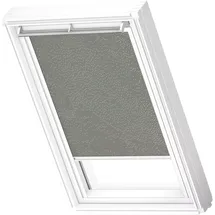 VELUX Verdunkelungsrollo DKL MK10 4575SWL Olivebeige gepunktet 4575, GGU,Manuell,VELUX,weiße Schiene