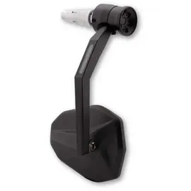 Highsider Lenkerendenspiegel mit LED Blinker Schwarz
