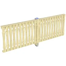 SKANHOLZ Brüstungsgeländer Balkonschalung 96 cm Höhe 305 cm Länge Beige