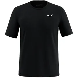 Salewa Eagle Minilogo Merino T-Shirt schwarz S