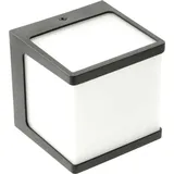 Gtv LED Außen Fassaden Leuchte schwarz 11x11x10 cm 10 W 1000 Lumen