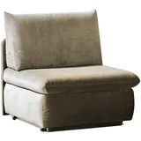 Novel Schlafsessel Etta, Cappuccino, Textil, 90x89x83 cm, Stoffauswahl, Liegefunktion, Wohnzimmer, Sofas & Couches, Schlafsofas, Schlafsofas mit Bettkasten