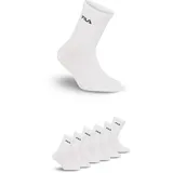 Fila 6er Pack Socken Weiß 27-30