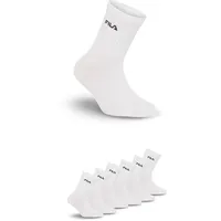 Fila 6er Pack Socken Weiß 27-30