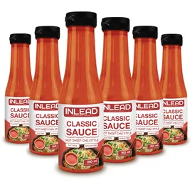inlead nutrition Inlead Classic Sauce, 6 x 350ml - Hot Sweet Chili Style