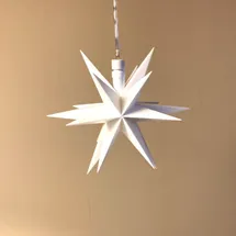 DecoTrend Mini Indoor LED Stern 12 cm weiß