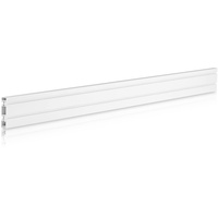 InLine Slatwall Panel Aluminium für Wandhalterung weiß, 1,2m
