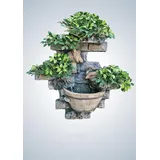 Feng Shui - Wandhängender Zimmerbrunnen mit LED Beleuchtung W 503 S