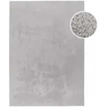 Carpet City Kurzflor-Teppich, Grau, Textil, Uni, Rechteckig, 160x220 cm Oeko-Tex® Standard 100, waschbar, Teppiche - Böden, Teppiche, Moderne Teppiche