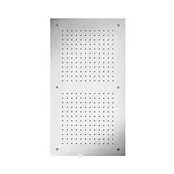 Herzbach Living Spa iX Regenbrause 11670380309 Edelstahl, 700x380mm, Regenstrahl