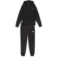 Jogginganzug PUMA "Loungewear Trainingsanzug Damen" Gr. L, schwarz (black) Damen Sportanzüge Trainingsanzüge