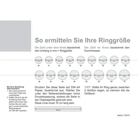 FIRETTI Solitärring "Schmuck Geschenk Gold 750 Damenring Verlobungsring Goldring Solitär" Gr. 16, weiß (weißgoldfarben), Fingerringe, Damen, 16, 0,1 P2 = erkennbare Einschlüsse, Diamanten Weißgold 585, Diamanten, Weißgold 585, mit Brillant