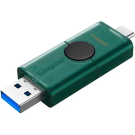 Kingston DataTraveler DuoG2 3.2 Gen1 USB-Stick Schwarz/Grün