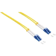 Logilink FP0LC00 Glasfaser LWL Anschlusskabel 0.50m Gelb 9/125 μ Singlemode OS2