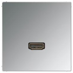 Jung Mutimedia-Einsatz HDMI (Glanzchrom)