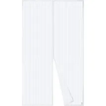 luxuskollektion Fliegengitter Tür Magnet Insektenschutz 140 x 240 cm Weiß