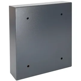 HMF Schlüsseltresor mit 48 Haken, 36 x 30 x 10 cm, Anthrazit