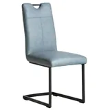 Habufa Möbel Leon Schwingstuhl Pala Skyblue