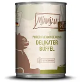 MjAMjAM – ausgewählte Fleischsorten 400g für Katze MjAMjAM Katze 6x400g Büffel pur