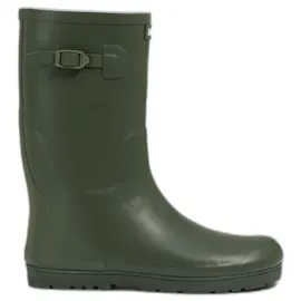 Aigle Unisex Kid's Woody-pop Fur 2 Rain Boot, khaki, 10 UK Child