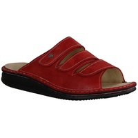 Finn Comfort Korfu Pantolette rot red Kennedy Leder : 37 Größe: 37 - Rot - 37