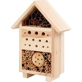 Creativ Company Insektenhotel, H 26,1 cm, B 18,4 cm, Kiefernholz, 1Stck., Tiefe 9,2 cm