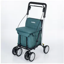 HOMECALL Einkaufswagen Dunkelcyan 30 L